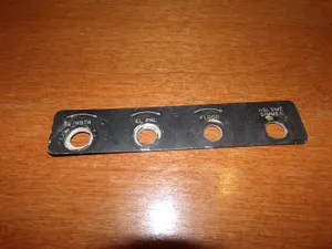 Bombardier Learjet Instrument Panel Section T3780000-37